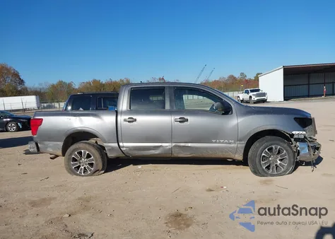 2022 Nissan Titan Sv 4X4 from USA, damaged, VIN 1N6AA1EC8NN103653